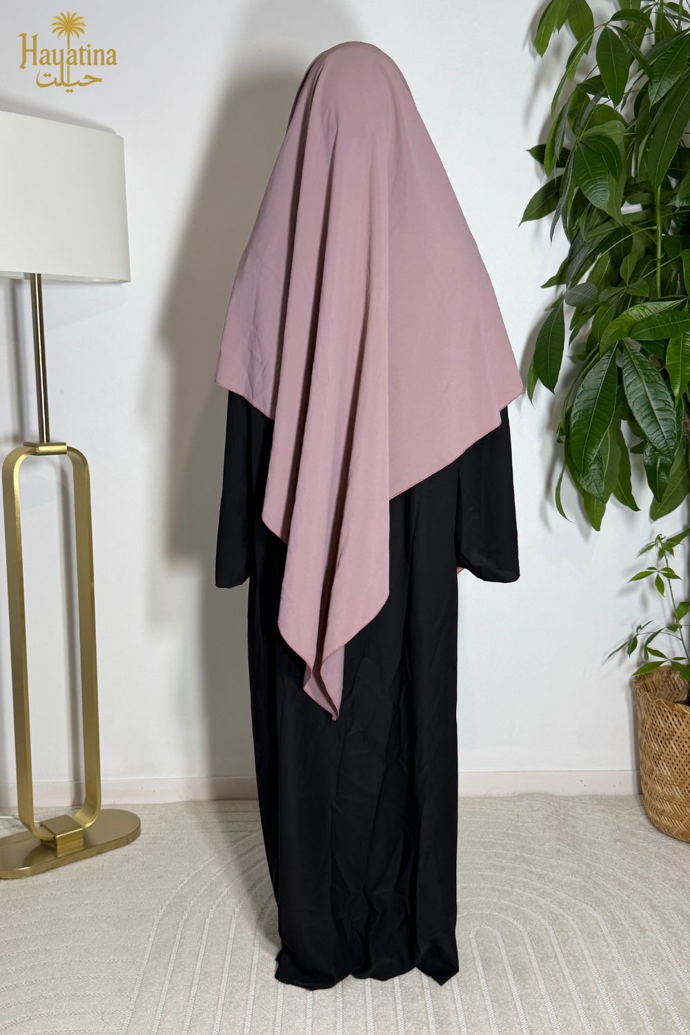 đ Noor al-madina - khimar soie de mĂ©dine