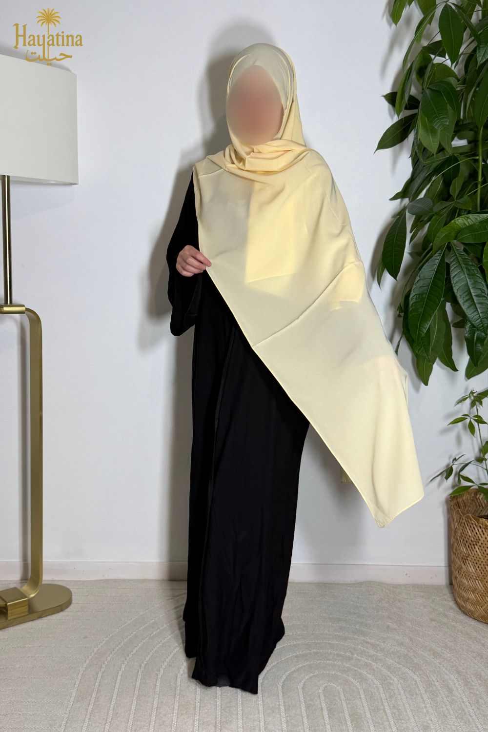 🪷 Nouriya - voile soie de médine