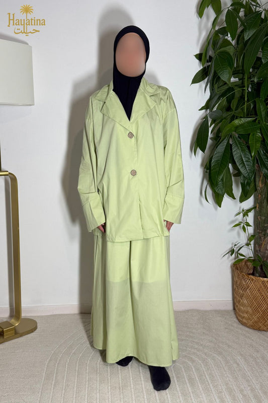 Pistara - Haya Éthérée VI ENSEMBLE JUPE CHEMISE