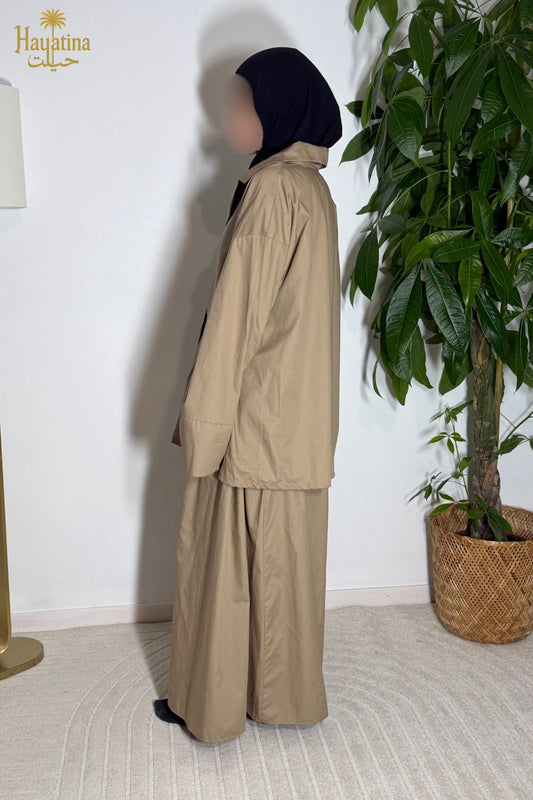 Sable Majesté - Haya Éthérée IV ENSEMBLE JUPE CHEMISE