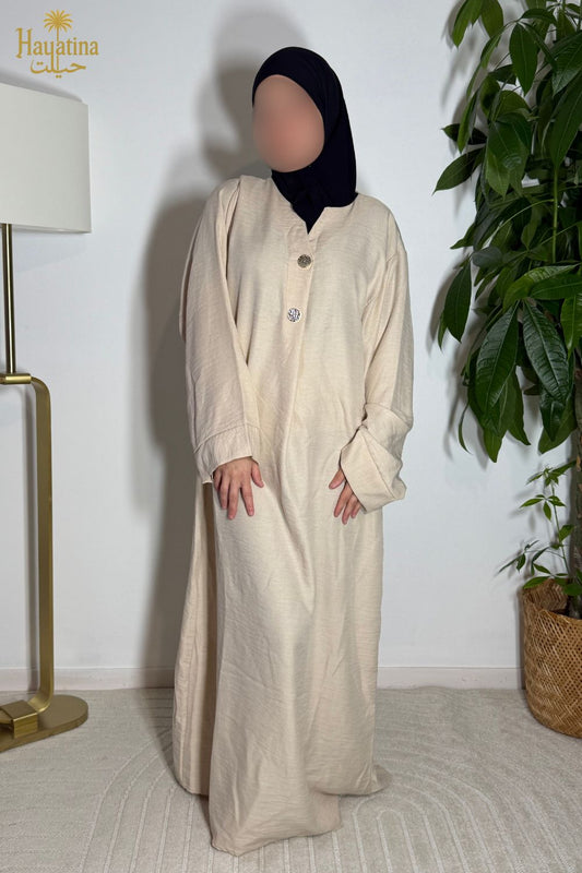 🦋 Abaya Tayba - l'épure authentique