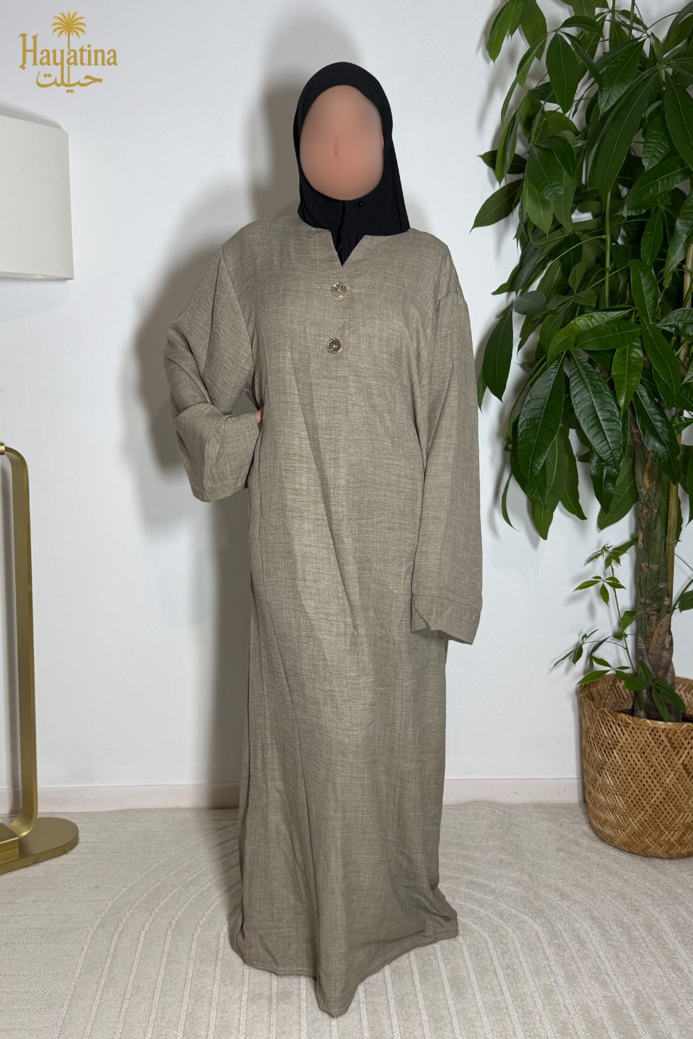 🦋 Abaya Tayba - l'épure authentique