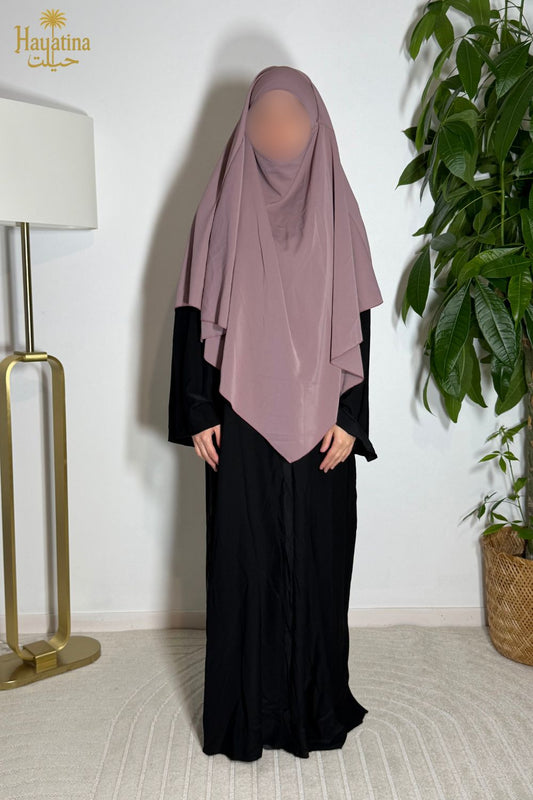 🍉 Noor al-madina - khimar soie de médine