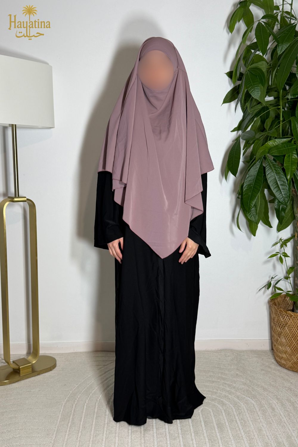 🍉 Noor al-madina - khimar soie de médine
