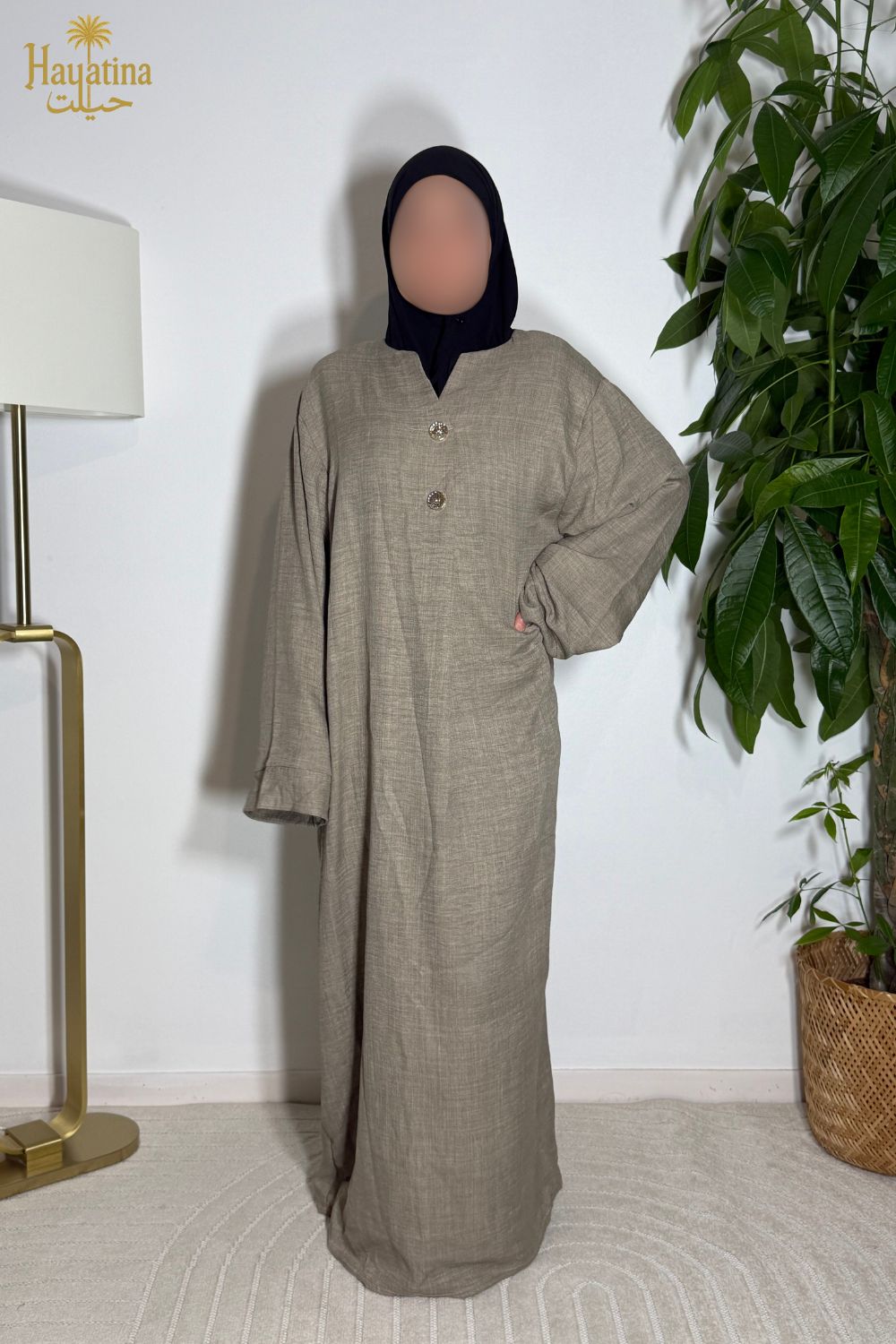 🦋 Abaya Tayba - l'épure authentique