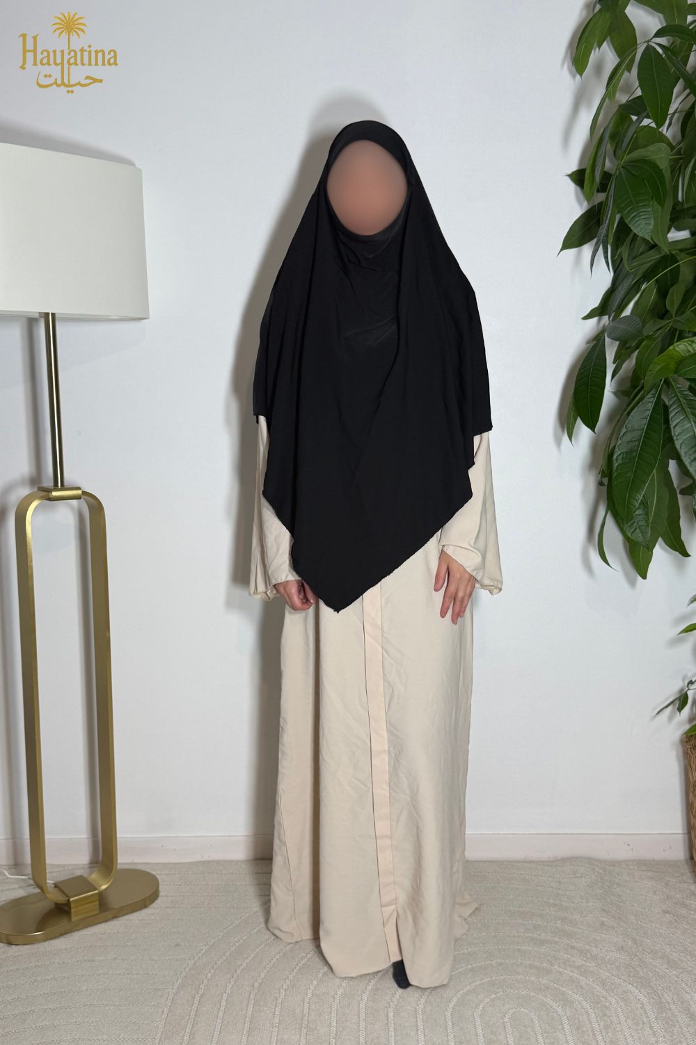 🍉 Noor al-madina - khimar soie de médine