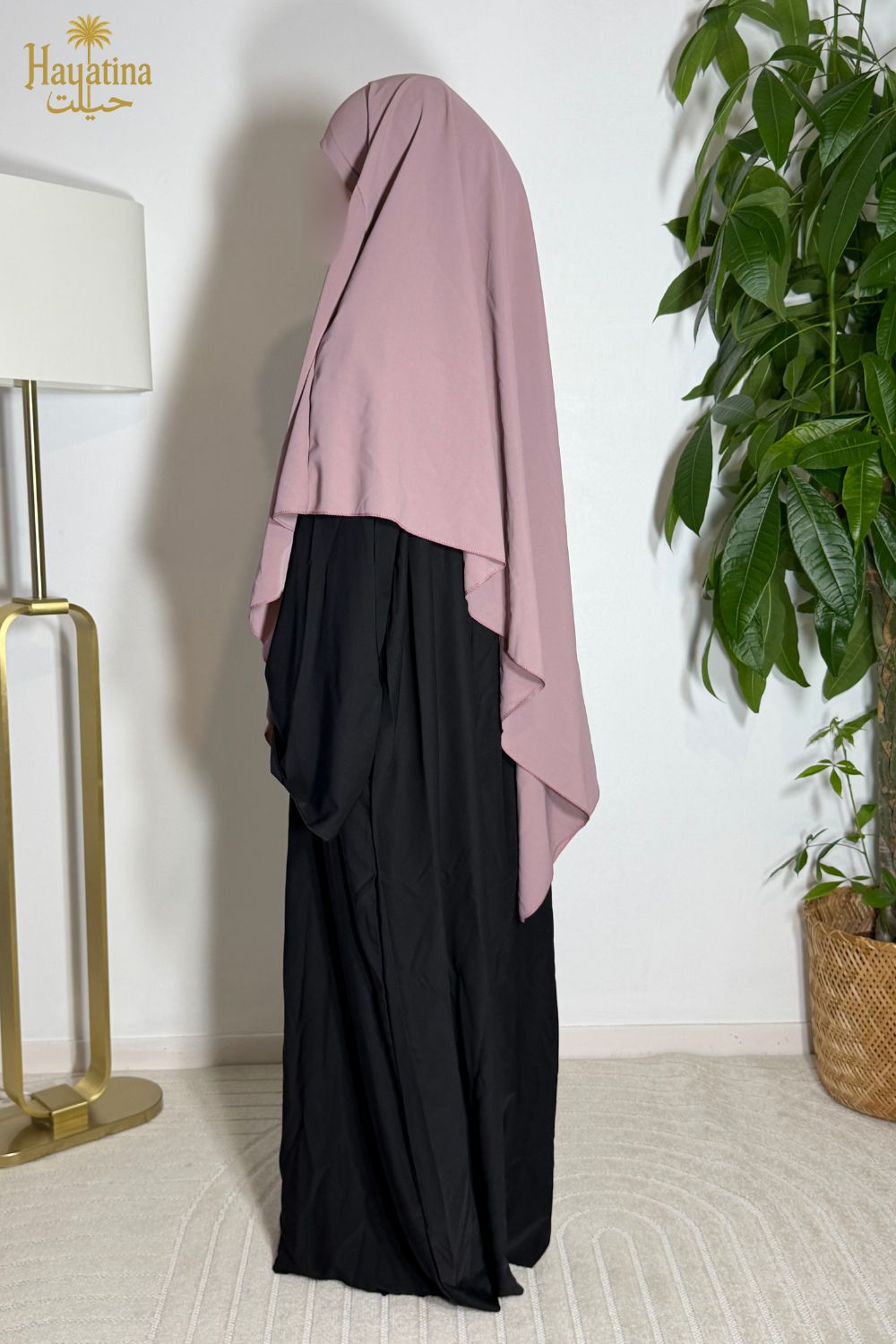 🍉 Noor al-madina - khimar soie de médine