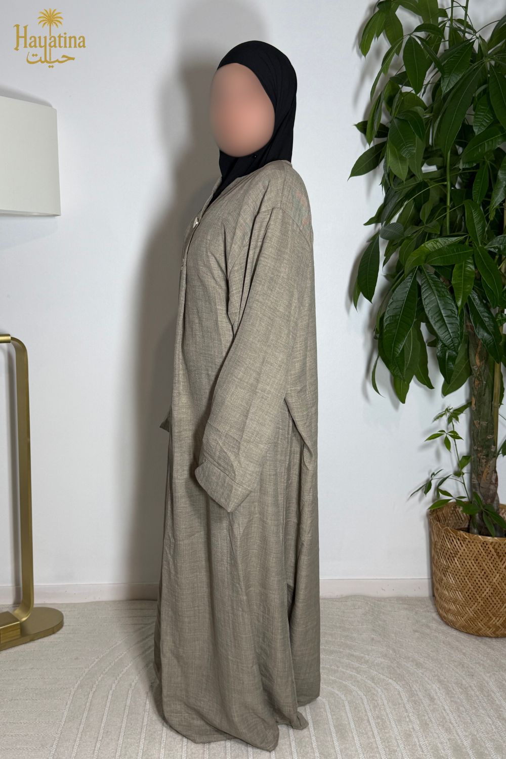 🦋 Abaya Tayba - l'épure authentique